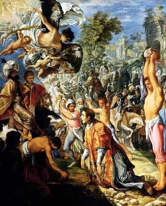 The Stoning of St Stephen